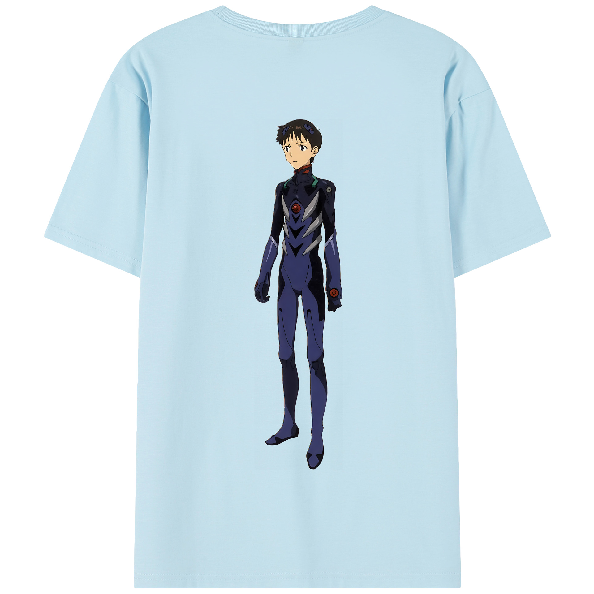 （画像用） EVA 新世紀エヴァンゲリオン 綿100％半袖Tシャツ（背面プリント）